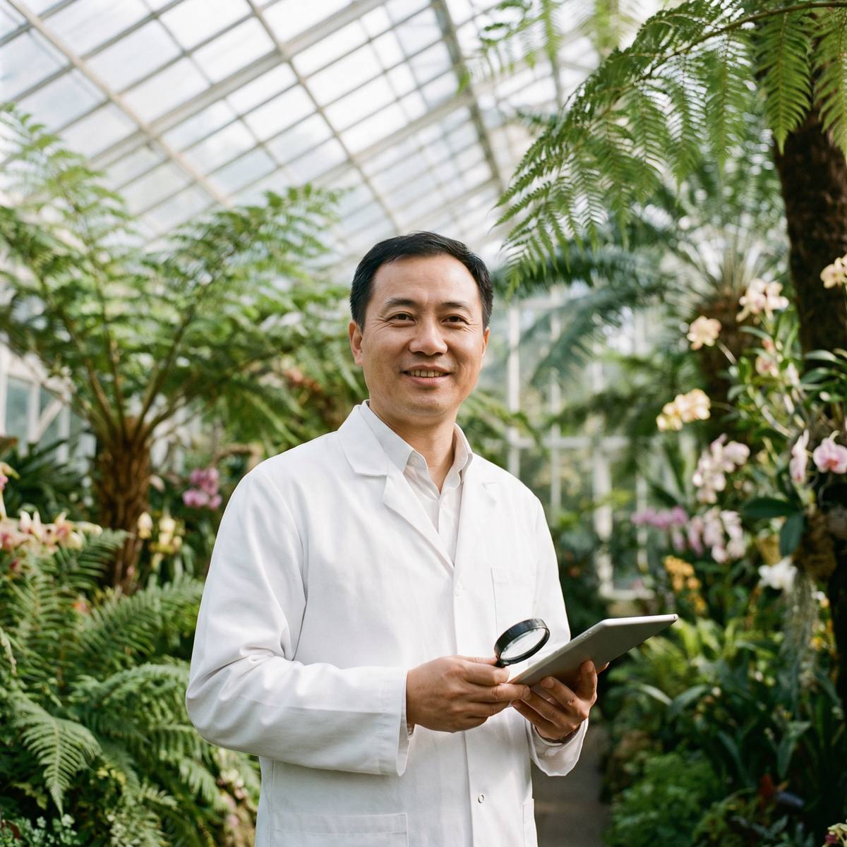大象传媒植物专家李建国